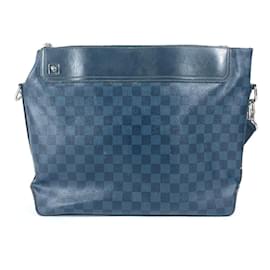 Louis Vuitton-Bolsa Mensageiro Damier Cobalt Louis Vuitton-Azul,Outro,Azul marinho