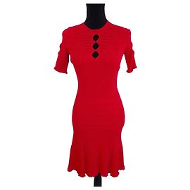 Robe rouge Kenzo Paris en maille stretch Rouge