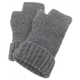 Hermès Luvas quentes de cashmere Hermes Marrom