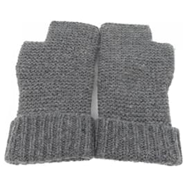 Hermès-Hermes Cashmere Warm Gloves-Brown