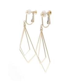 Autre Marque-Vendome Aoyama K10YG Clip Earrings-Other