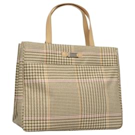 Autre Marque-Poro Ralph Lauren Hand Bag Canvas Beige Auth bs23989-Beige