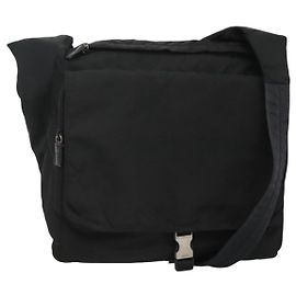 Borsa a Spalla PRADA in Nylon Nero Auth ep7984 Nero