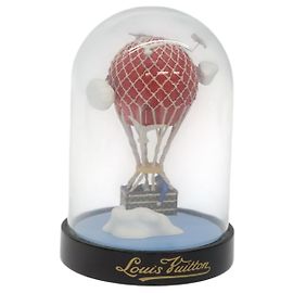 LOUIS VUITTON Snow Globe Balloon VIP Only Clear Red LV Auth BD1883 Red Other