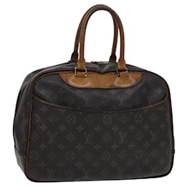 Louis Vuitton-LOUIS VUITTON Bolsa de Mão Monogram Deauville M47270 LV Auth MY290-Monograma