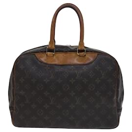 Louis Vuitton-LOUIS VUITTON Bolsa de Mão Monogram Deauville M47270 LV Auth MY290-Monograma