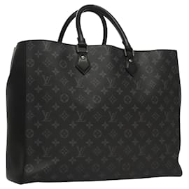 Louis Vuitton-LOUIS VUITTON Monogram Eclipse Grande Bolsa de Mão M44733 LV Auth KD158A-Monograma
