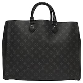 Louis Vuitton-LOUIS VUITTON Monogram Eclipse Grande Bolsa de Mão M44733 LV Auth KD158A-Monograma