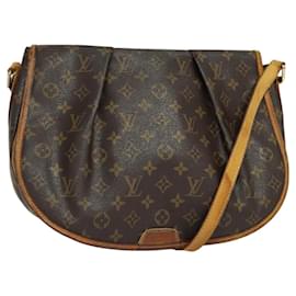 Louis Vuitton-LOUIS VUITTON Monogram Menilmontant MM Bolsa de Ombro M40473 LV Auth bs23826-Monograma