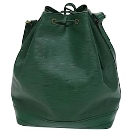 Louis Vuitton-LOUIS VUITTON Bolsa de Ombro Epi Noe Verde M44004 LV Auth sw149-Verde