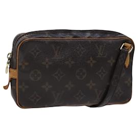 Louis Vuitton-LOUIS VUITTON Bolsa de Ombro Monogram Marly Bandouliere M51828 LV Auth bs23642-Monograma