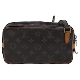 Louis Vuitton-LOUIS VUITTON Bolsa de Ombro Monogram Marly Bandouliere M51828 LV Auth bs23642-Monograma