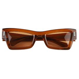 Salvatore Ferragamo Gafas de sol marrones Castaño