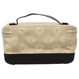 Autre Marque-BOTTEGA VENETA Vanity Cosmetic Pouch Canvas Beige Auth bs23916-Beige