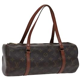 Louis Vuitton-LOUIS VUITTON Monogram Papillon 30 Bolsa de Mão M51385 LV Auth EC916-Monograma