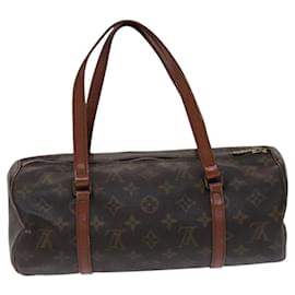 Louis Vuitton-LOUIS VUITTON Monogram Papillon 30 Bolsa de Mão M51385 LV Auth EC916-Monograma