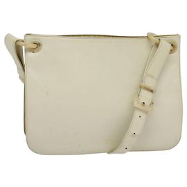 Borsa a Spalla PRADA in Pelle Beige Auth bs23766 Beige