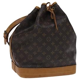 Louis Vuitton-LOUIS VUITTON Bolsa de Ombro Monogram Noe M42224 LV Auth BD759-Monograma