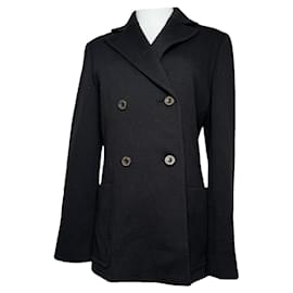 Burberry-BURBERRY Trench coats T.International M Wool-Black