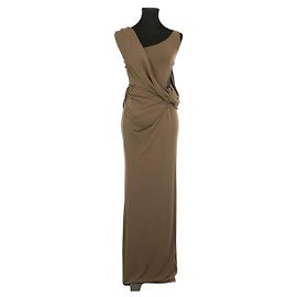 Revillon Vestido caqui Caqui