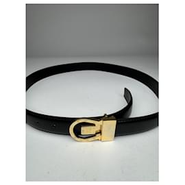 Céline-CELINE Belts T.cm 95 Leather-Black
