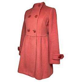 Burberry-BURBERRY Trench coats T.International M Wool-Red