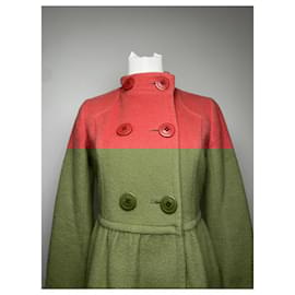 Burberry-BURBERRY Trench coats T.International M Wool-Red