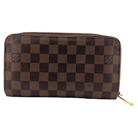 Louis Vuitton-Louis Vuitton Zippy organizer-Brown