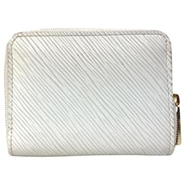 Louis Vuitton-Louis Vuitton Love Lock Zippy Coin Purse-White
