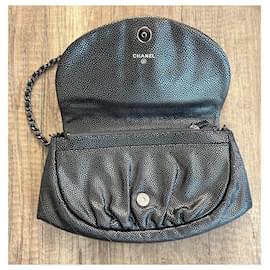 Chanel-Chanel half-moon bag-Grey