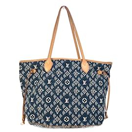Louis Vuitton-Louis Vuitton Neverfull MM-Navy blue