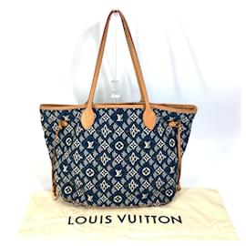 Louis Vuitton-Louis Vuitton Neverfull MM-Navy blue