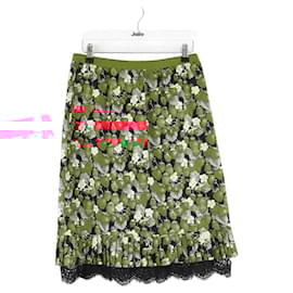 Dolce & Gabbana-Silk skirt-Red
