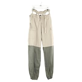 Autre Marque-Wide cotton pants-Khaki
