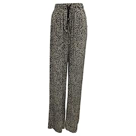 Isabel Marant Etoile-Isabel Marant Etoile Ecru / Black Verlaine Pants-Cream