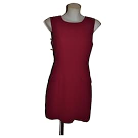 Twin Set vestido Burdeos