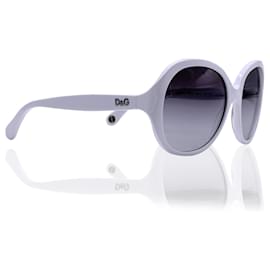D&G-White Sunglasess Oversized 3034 Sunglasess 57/17 130mm-White