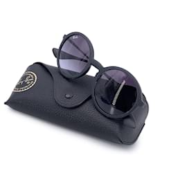 Ray-Ban-Black Matte Rubber Unisex Sunglasses RB4222 50/21-Black