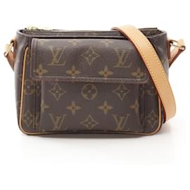 Louis Vuitton-Bolsa de Ombro Vivacite PM Monograma M51165 da Louis Vuitton-Marrom