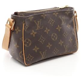 Louis Vuitton-Bolsa de Ombro Vivacite PM Monograma M51165 da Louis Vuitton-Marrom