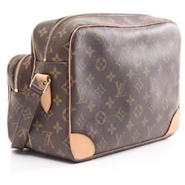 Louis Vuitton-Bolsa de Ombro Monograma Nile da Louis Vuitton M45244-Marrom