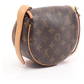 Louis Vuitton-Bolsa de Ombro Tambourin Monogram Louis Vuitton M44860-Marrom