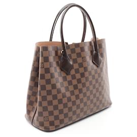 Louis Vuitton-Bolsa Damier Kensington Louis Vuitton N41435-Marrom