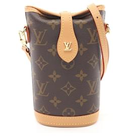 Louis Vuitton-Bolsa de ombro Fold Me Pouch Louis Vuitton M80874-Marrom