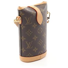 Louis Vuitton-Bolsa de ombro Fold Me Pouch Louis Vuitton M80874-Marrom
