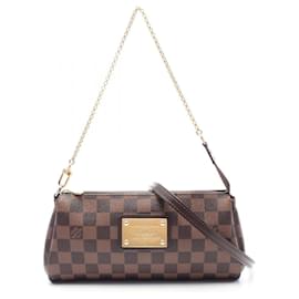 Louis Vuitton-Bolsa Louis Vuitton Damier Eva N55213-Amarelo