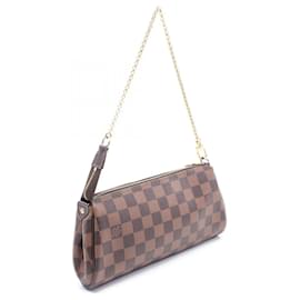Louis Vuitton-Bolsa Louis Vuitton Damier Eva N55213-Amarelo