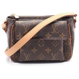 Louis Vuitton-Bolsa de Ombro Louis Vuitton Vivacite PM Monograma Marrom-Marrom