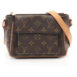 Louis Vuitton-Bolsa de Ombro Vivacite PM Monograma M51165 da Louis Vuitton-Marrom