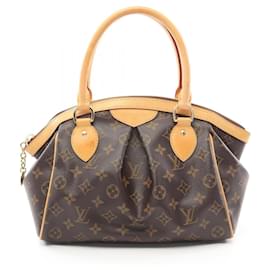 Louis Vuitton-Bolsa de mão Monogram Tivoli PM M40143 da Louis Vuitton-Marrom